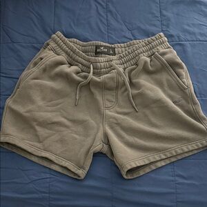 Hollister Dark Gray Fleece Shorts